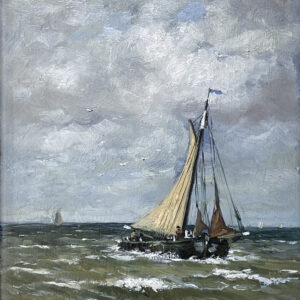 Chris van der Windt - Zeilboot op zee